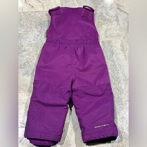 Columbia Kids Purple Snow Overalls
